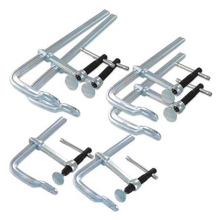 Bessey classiX Sliding Arm Bar Clamp Set with Forged Steel Handle CLSX-SET