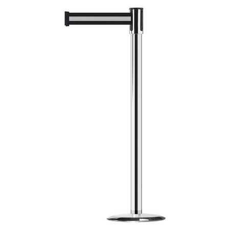 Slimline Post,Polished Chrome,13 Ft.