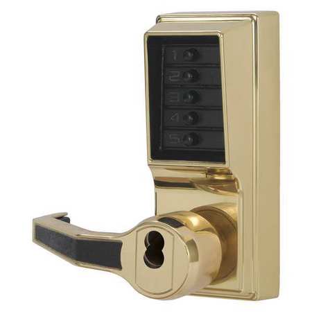 KABA SIMPLEX Mechanical Push Button Lockset, 1000, Left LLP1020B-03-41