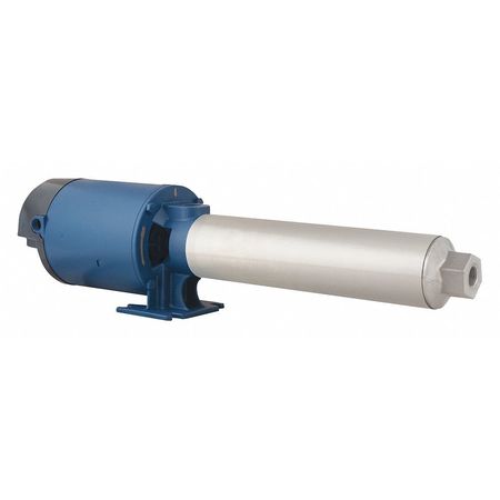 Multi-Stage Booster Pump, 3 hp, 208 to 240/480V AC, 3 Phase, 1 in NPT Inlet  Size, 17 Stage