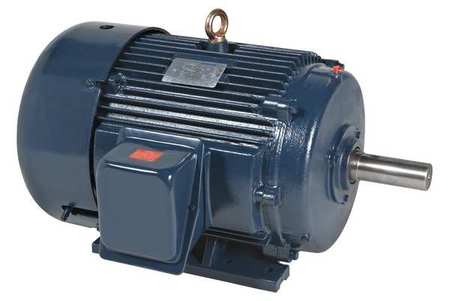 MARATHON MOTORS 3-Phase General Purpose Motor, 100 HP, 444T Frame, 230/460V AC Voltage, 1,190 Nameplate RPM 444TTFCD6086