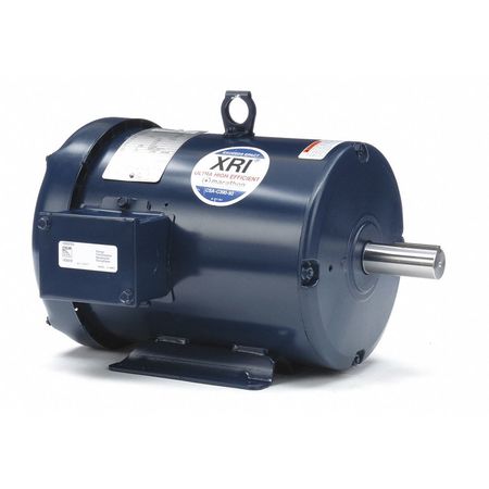 MARATHON MOTORS 3-Phase General Purpose Motor, 5 HP, 184T Frame, 230/460V AC Voltage, 3,495 Nameplate RPM 184TTFBD6002