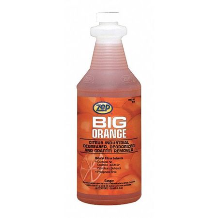 ZEP Degreaser, 1 Qt Bottle, Liquid, Orange, 12 PK 41501