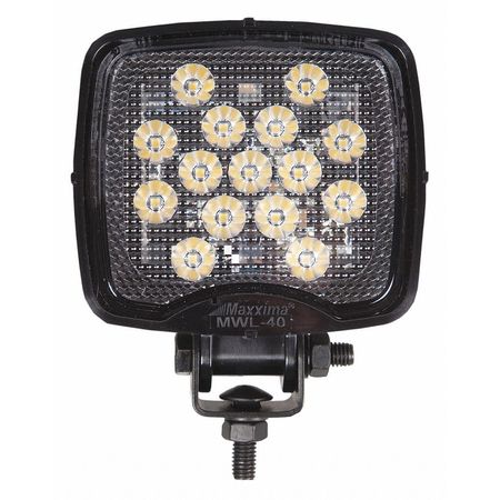 Maxxima Work Light, Square, LED, 1000 lm MWL-40