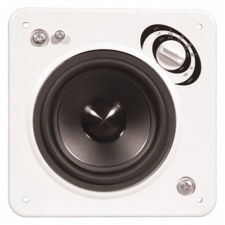 PHASETECH Speaker, White, 60 Max. Wattage CI15