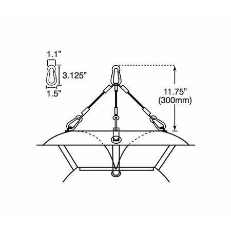 SOUNDSPHERE Hanging Kit SS-HKL