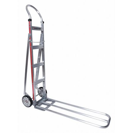 MAGLINER Snack Hand Truck, 500 lb., Noseplate 14" W HSA811AA1S-5