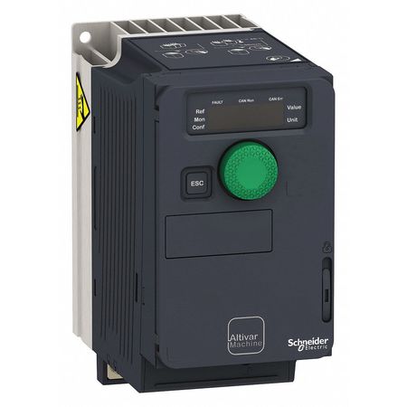 Schneider Electric Variable Frequency Drive, 1 HP, 4.8A ATV320U07M3C