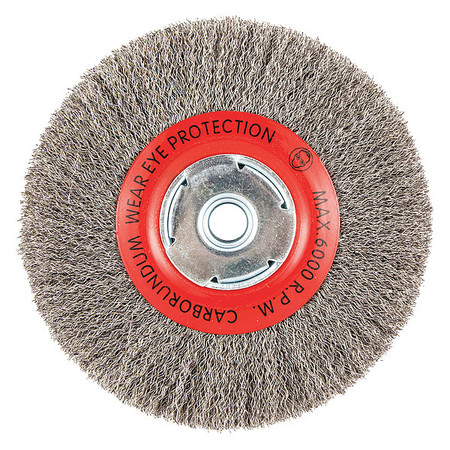 Zoro Select Wire Wheel Brush, 0.014" dia. Wire 66254443316