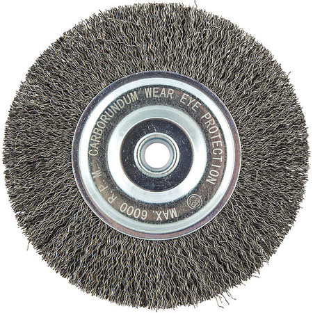 ZORO SELECT Wire Wheel Brush, 0.014" dia. Wire 66254443065