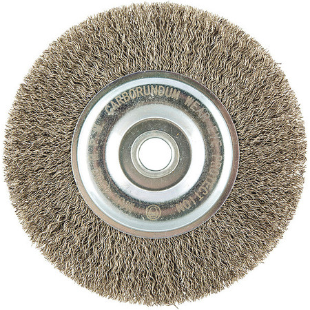 Zoro Select Wire Wheel Brush, 0.0118" dia. Wire 66254443315
