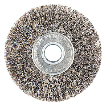 Zoro Select Wire Wheel Brush, 0.014" dia. Wire 66254443330