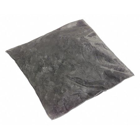 Spilltech Sorbents, 23 gal, 18 in x 18 in, Universal, Gray, Polyester GPIL1818