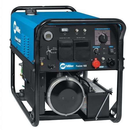 Miller Electric Engine Driven Welder, Fusion 160, Phase 1 907773