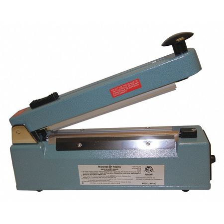 Midwest Pacific Heat Sealer, Hand Operated, 120VAC MP-8C