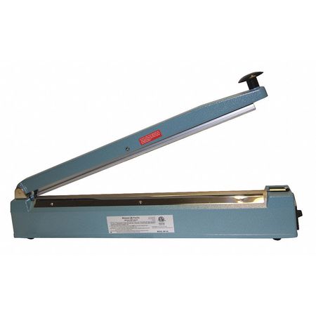 MIDWEST PACIFIC Heat Sealer, Hand Operated, 120VAC MP-20
