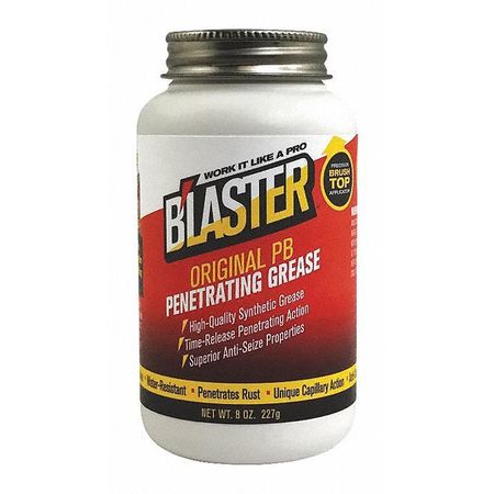 Blaster Multipurpose Grease, Synthetic Base Oil, 8 Oz. GR-8J-PB