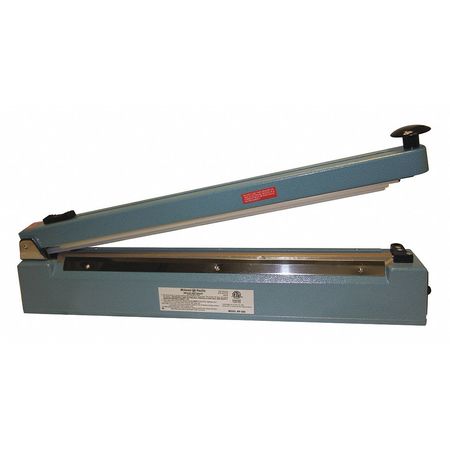 MIDWEST PACIFIC Heat Sealer, Hand Operated, 120VAC MP-20C