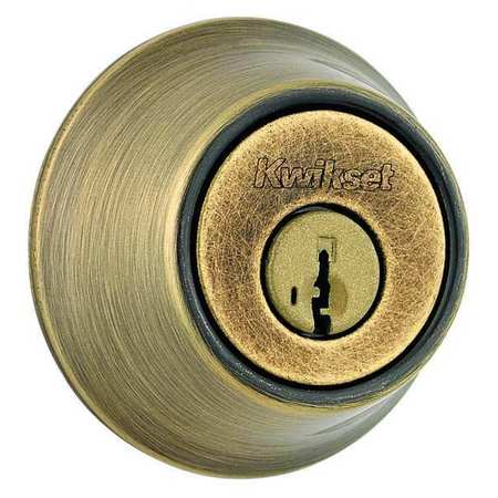 Kwikset Deadbolt, Cylindrical, Residential, Grade 3 96609-008