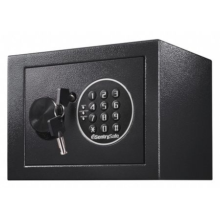 SENTRY SAFE Security Safe, 0.14 cu ft, 8.1 lb, Digital Lock X014E