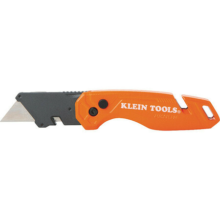 KLEIN TOOLS Utility Knife, Folding, w/Blade Storage 44303