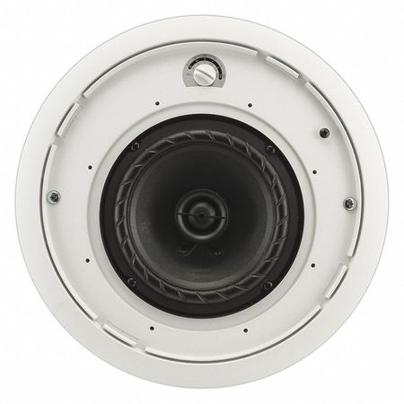 SOUNDTUBE In-Ceiling Speaker, White, 50 Max. Wattage CM62-EZ-II-WH