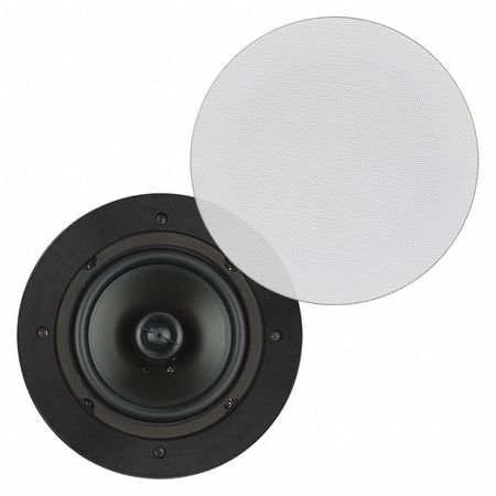 PHASETECH Speaker, White, 100 Max. Wattage CS-6R