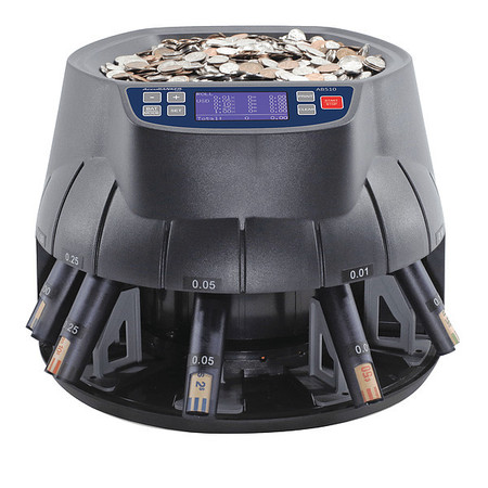 ACCUBANKER Coin Counter, 3000 Coins Capacity AB510