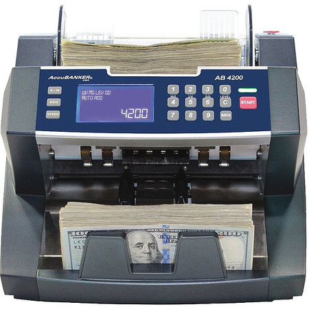 Accubanker Bill Counter, 300 Bills Capacity AB4200MGUV