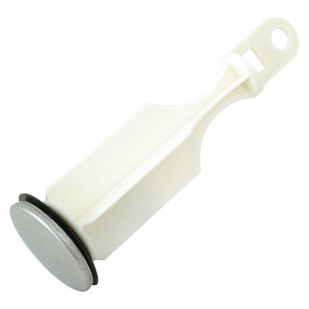 Zoro Select Universal Stopper, White, Pipe 1-3/8" dia. 30401