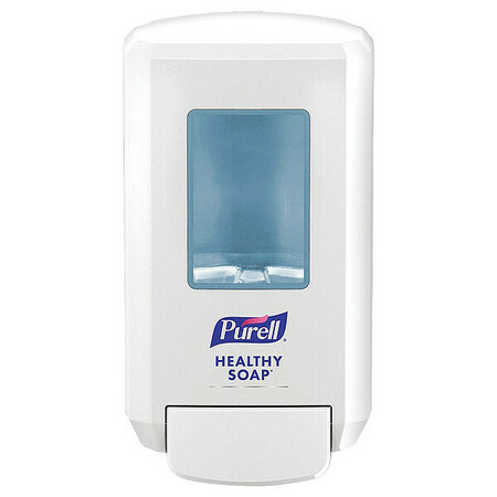 Purell Soap Dispenser, Wall Mount, Manual, Push-Style, White 5130-01