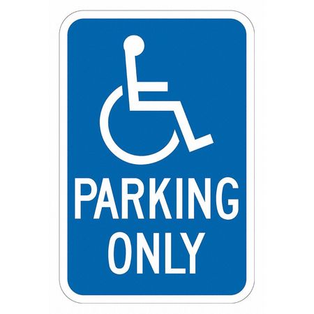 LYLE Handicap Parking CA Sign, 18" x 12 HC-CA01-EG_12x18