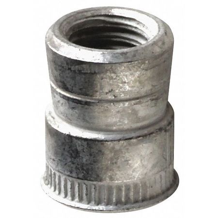 Avk Rivet Nut, 1/4"-28 Thread Size, 0.4 in Flange Dia., 0.515 in L, 304 Stainless Steel ATC9T-428