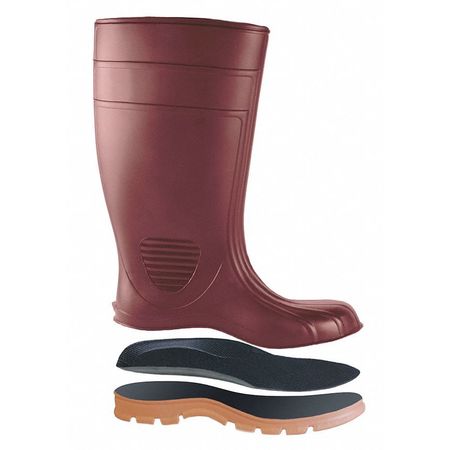 TALON TRAX Boots, Brick, 5, Mens, 15" H, Pull On, PR 445L15