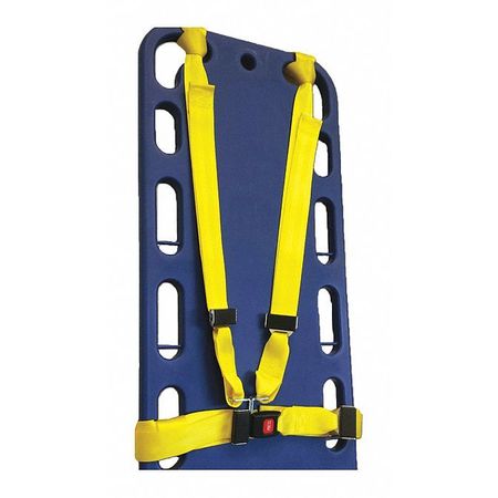 DICK MEDICAL SUPPLY Strap, Yellow, 6 ft. L x 2-1/2" W x 3" H 11160 YL