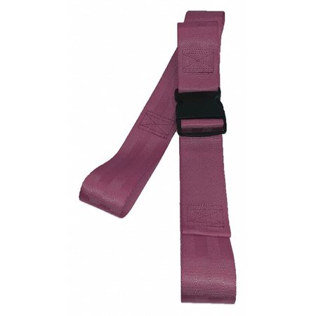 DICK MEDICAL SUPPLY Strap, Maroon, 7 ft. L x 2-1/2" W x 3" H 17172 MA