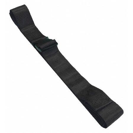 DICK MEDICAL SUPPLY Strap, Black, 9 ft. L x 2-1/2" W x 3" H 17091 BK