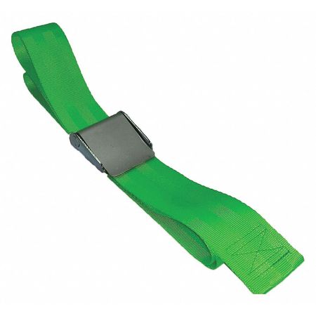 DICK MEDICAL SUPPLY Strap, Green, 9 ft. L x 2-1/2" W x 3" H 12091 GR