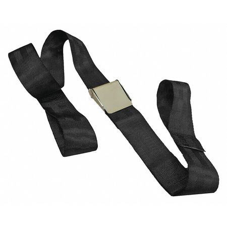 DICK MEDICAL SUPPLY Strap, Black, 5 ft. L x 2-1/2" W x 3" H 12152 BK