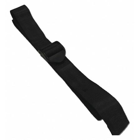 DICK MEDICAL SUPPLY Strap, Black, 9 ft. L x 2-1/2" W x 3" H 16091 BK