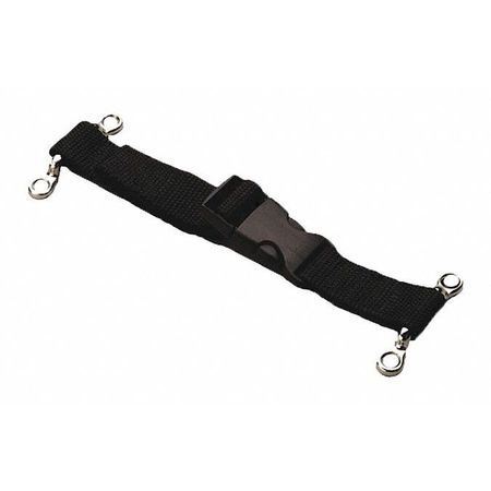 DICK MEDICAL SUPPLY Strap, Black, 3 ft. L x 2-1/2" W x 3" H 27031BKC1