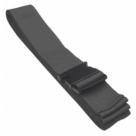 DICK MEDICAL SUPPLY Strap, Black, 9 ft. L x 2-1/2" W x 3" H 27091 BK