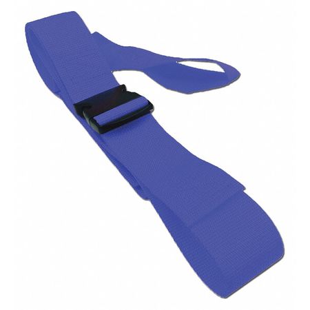 DICK MEDICAL SUPPLY Strap, Blue, 5 ft. L x 2-1/2" W x 3" H 27152 BL