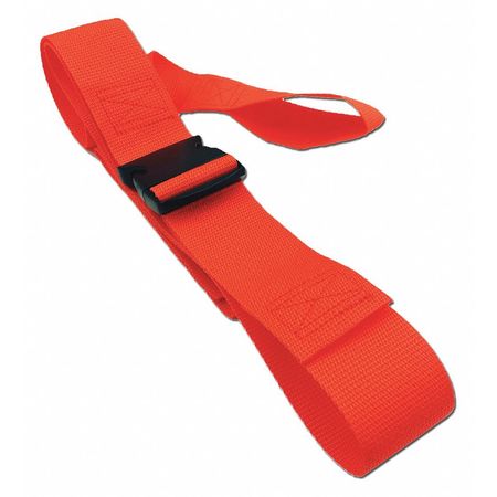 DICK MEDICAL SUPPLY Strap, Orange, 5 ft. L x 2-1/2" W x 3" H 27152 OR