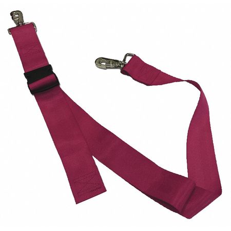 DICK MEDICAL SUPPLY Strap, Maroon, 5 ft. L x 2-1/2" W x 3" H 17252 MA