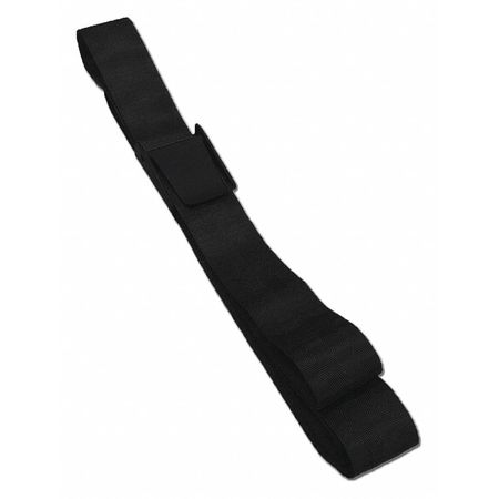 DICK MEDICAL SUPPLY Strap, Black, 9 ft. L x 2-1/2" W x 3" H 19091 BK