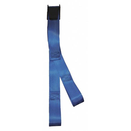 DICK MEDICAL SUPPLY Strap, Blue, 9 ft. L x 2-1/2" W x 3" H 19192 BL