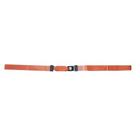 DICK MEDICAL SUPPLY Strap, Orange, 9 ft. L x 2-1/2" W x 3" H 31193 OR