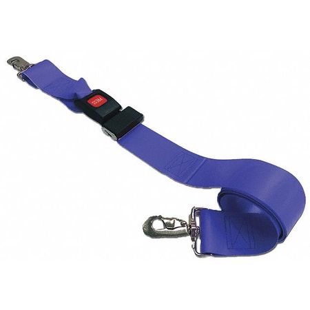 DICK MEDICAL SUPPLY Strap, Blue, 9 ft. L x 2-1/2" W x 3" H 31292 BL