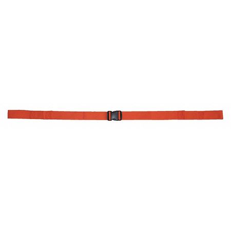 DICK MEDICAL SUPPLY Strap, Orange, 5 ft. L x 2-1/2" W x 3" H 28152 OR